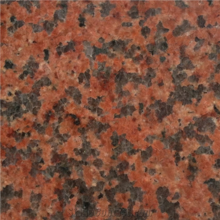 Chinese Tianshan Red Granite Floor Tile