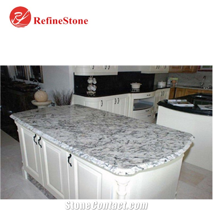 High Quality White Ice Granite Countertops,Bar Tops