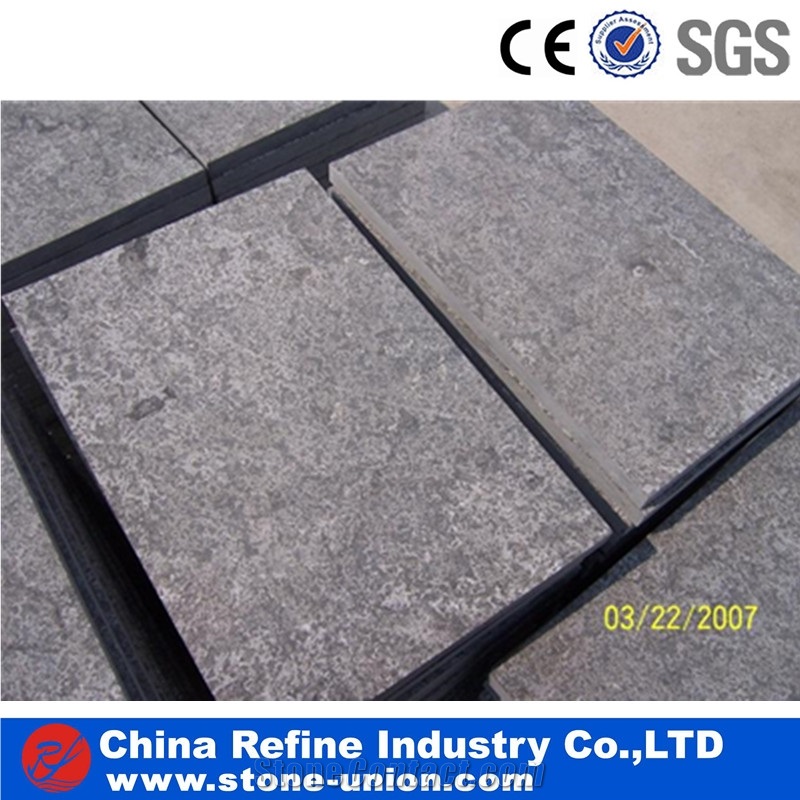 Honed China Blue Limestone,Flooring Tiles