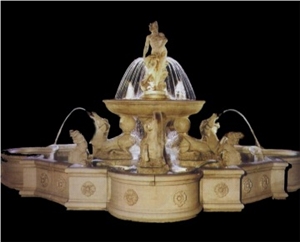 Hot Selling Decoration Garden Marble Fountains