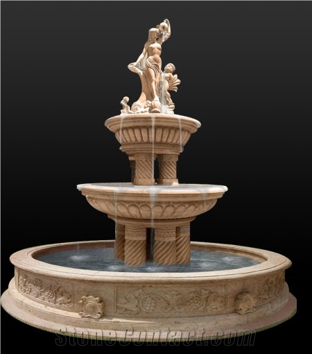 Hot Selling Decoration Garden Marble Fountains