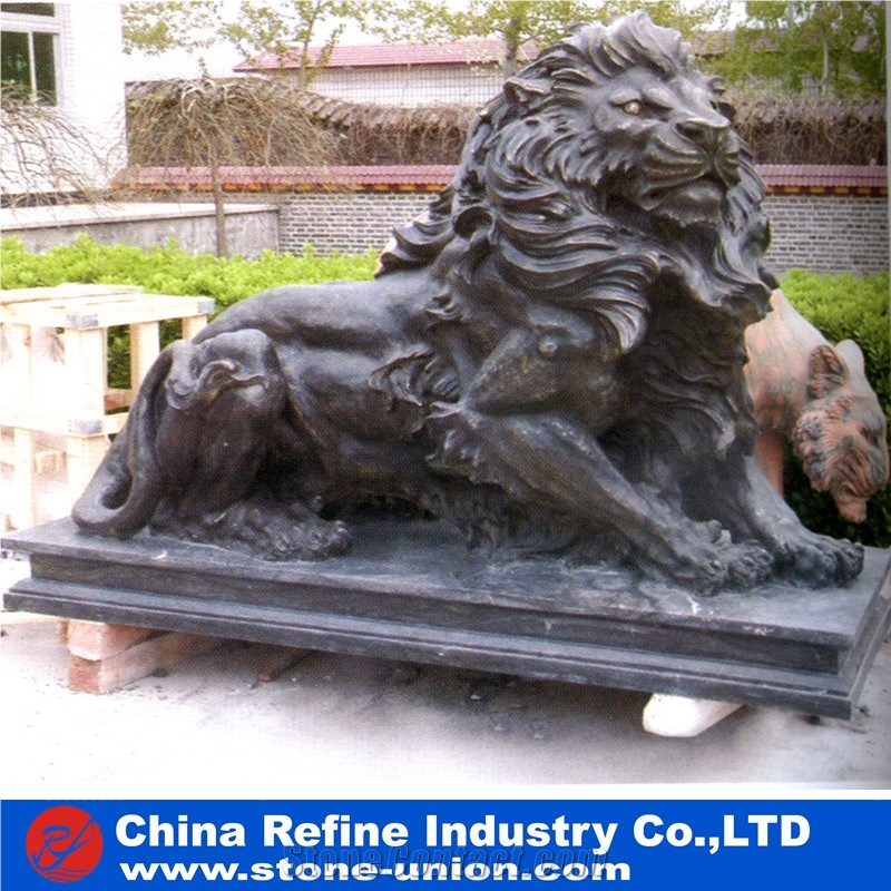 Marble Lion Statues , Lion Marble Sculpture