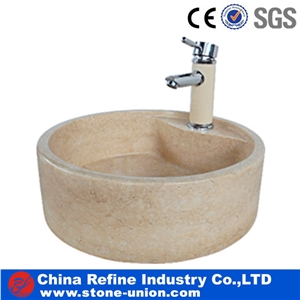 Natural Building Stone Decoration Vessel Sinks,Marble Basin