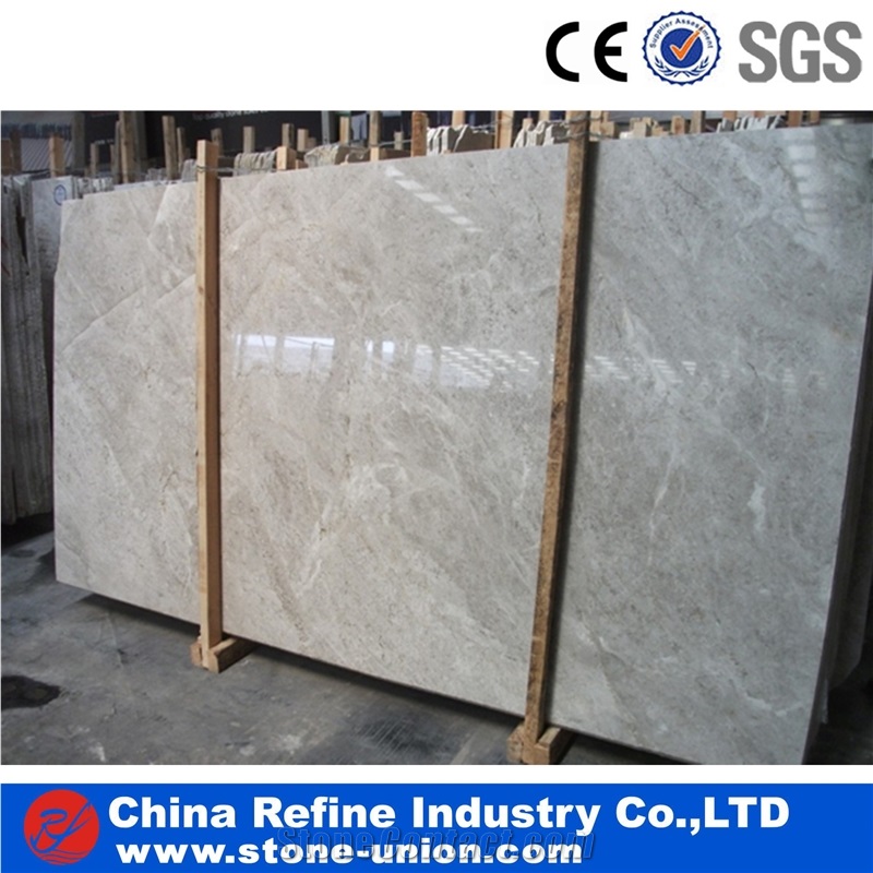 White Ice Jade Marble Stone Slab & Tiles