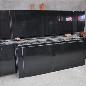 Oriental Black Granite for Countertop/Vanity Top