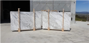 Volakas White Marble Slabs Bookmatch