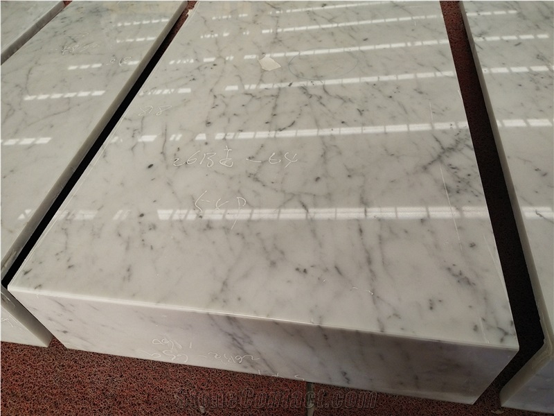 Carrara White Marble Floor Wall Slabs Tiles