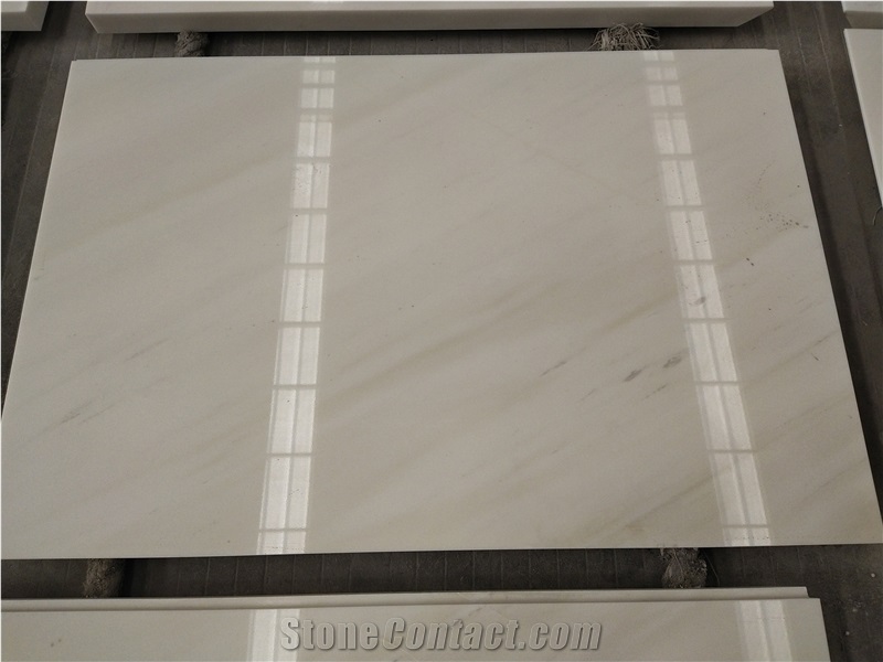 Sivec White Marble Floor Wall Slabs Tiles