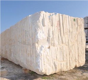 Dionyssos Semi White Marble Blocks, Dionyssos White Marble Blocks