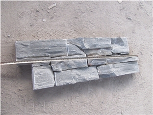 Grey Slate Cultured Stone,Shapes Z&S,Ledge Stone