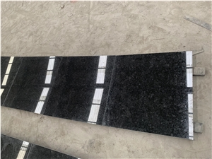 New G684 Granite Angola Black Polished Floor Tiles
