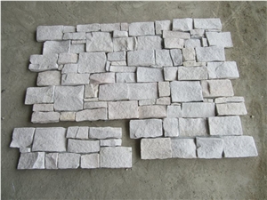 White Sandstone Cultured Stone Veneer Wall Panels