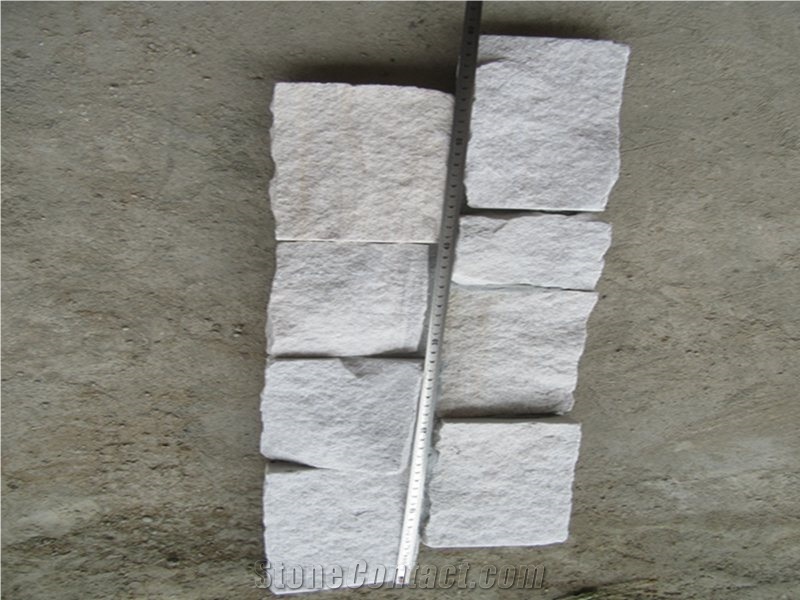 White Sandstone Cultured Stone Veneer Wall Panels
