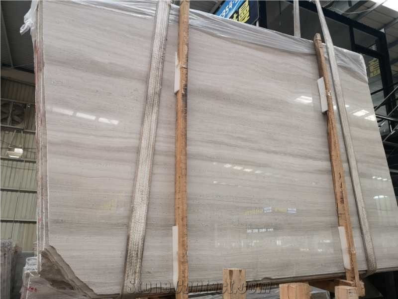 White Wood Grain,Chinese Light Mable,Slabs&Pattern