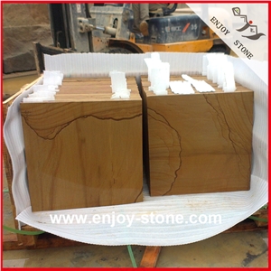 Yellow Sandstone Tiles for Floor & Wall Covering