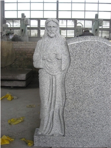 G603 Jesus Tombstone Celtic Headstone Monument