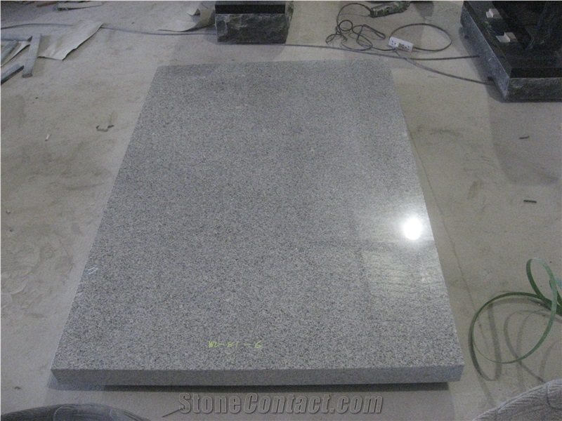 G633 Granite Flat Tombstone Headstone Monument