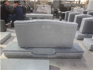 G633 Granite Upright Tombstone Headstone Monument
