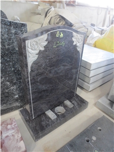 Granite Stone Laser Etched Headstone Monument