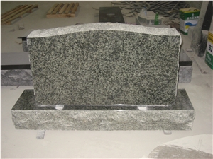 Green Granite Cemetery Headstone Monument