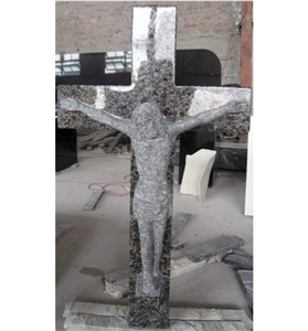 Jesus Cross Gravestone Headstone Monument