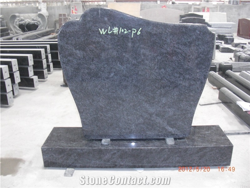 Upright Granite Tombstone Headstone Monument