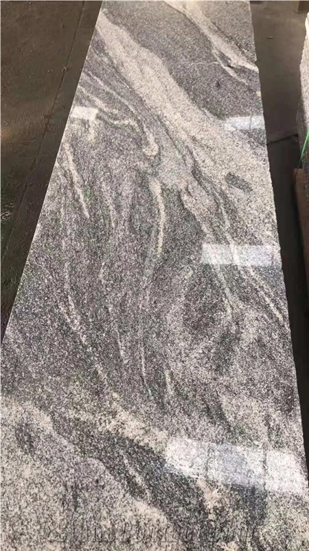 Grey Granite Chinese Juparana Slabs Tiles