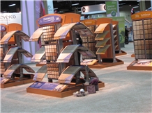 Carpet Display Stand Rack For Showroom