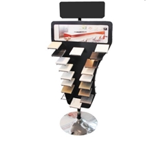Rotatable Granite And Marble Display Rack