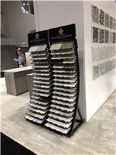 Showroom Display Rack For Quartz Marble Granite