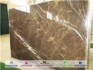 Pakistani Coffee Brown Marble Slabs & Tiles,