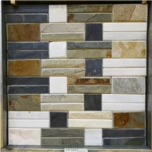 Antiqued Culture Stone Flat Surface Wall Cladding