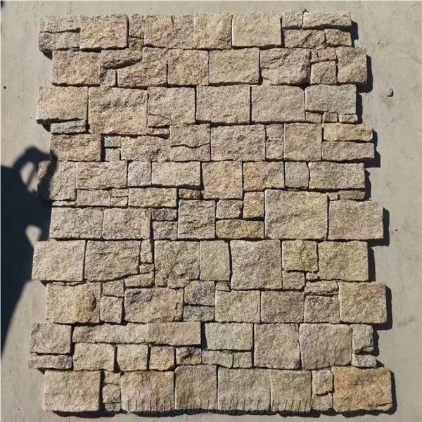 Rusty Quartz Cement Culture Stone Outdoor Cladding