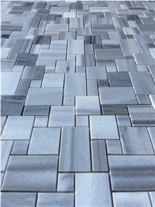 Miniversailles Pattern Equator Marble Polished Mosaic