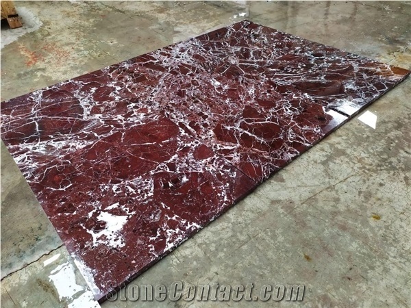Rosso Levanto Marble 60/60 cm Tiles