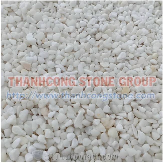 Pure White Pebble Stone