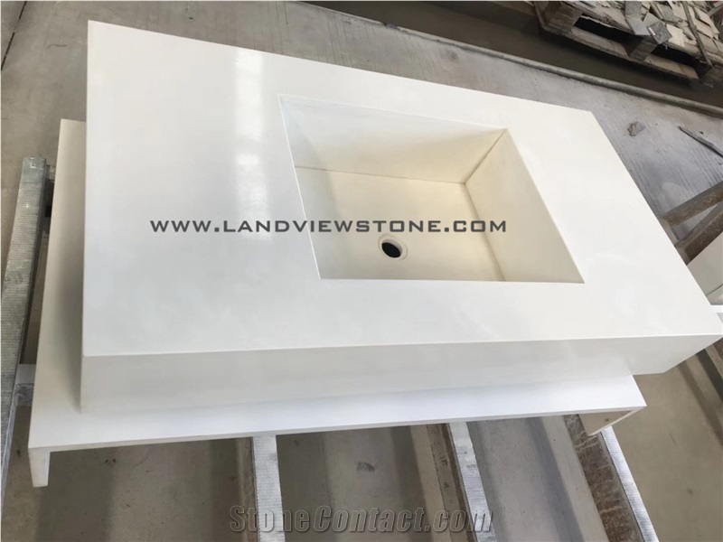 Artificial Stone Solid Surface Wash Basin