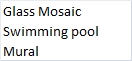 Glass Mosaic Swimming Pool Mural
