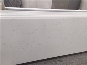 Carrara White Quartz Slabs Vietnam Empirestone