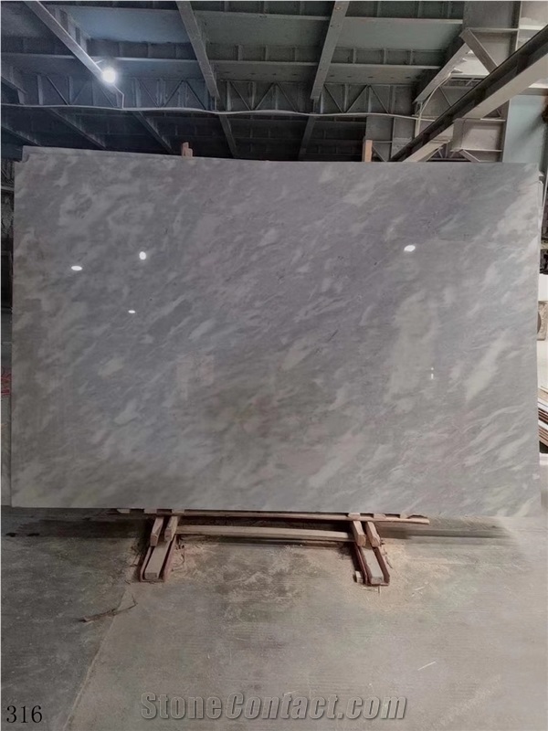 China Claud Sea Grey Marble Slab Wall Floor Tiles