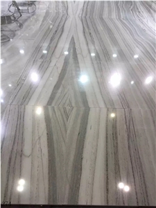 China Grey Sand Wooden Marble Slab Wall Floor Tile
