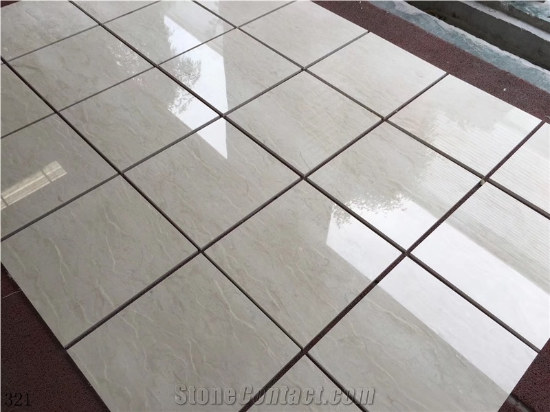 Iran Monalisa Beige Marble Slab Wall Flooring Tile