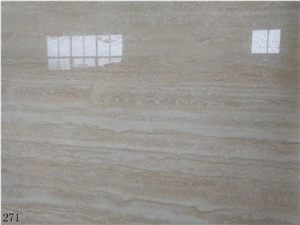 Italy Beige Tarvertine Slab Wall Floor Tiles Use