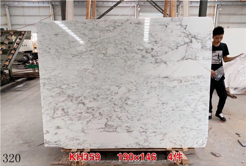 Italy Emerald White Marble Slab Wall Flooring Tiles