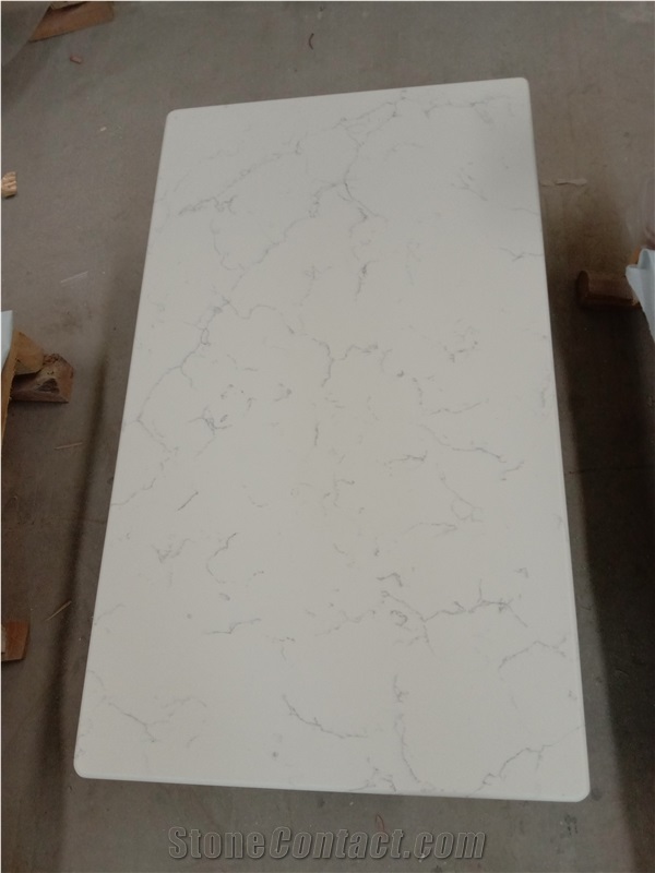 Carrara White Quartz Bench Top,Worktop
