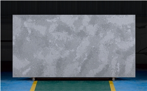Grey Marble Looks Artificial Quartz Slabs