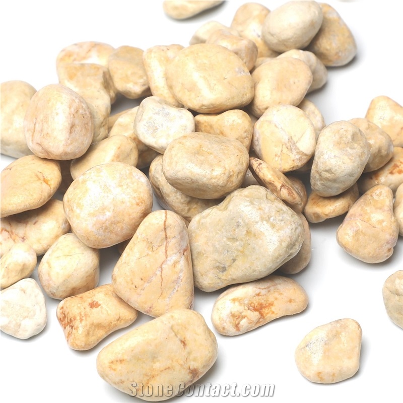 Factory Natural Stone Pink Pebble Stone