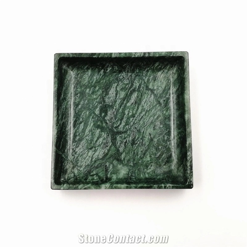 Wholesale Green Marble Ring Storage Tray