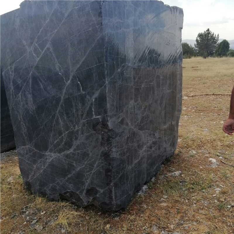 Black Luna Marble Blocks