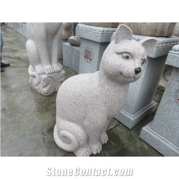 Outdoor Garden Decor Stone Animal Sculpture